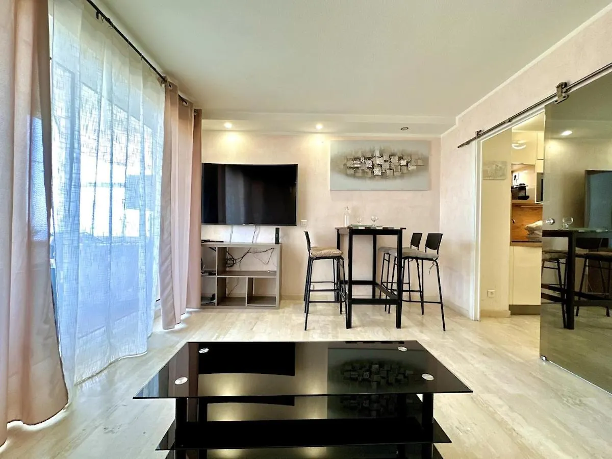 Charmant Studio, Piscine, Vue Mer Proche Monaco Cap-d'Ail Apartment